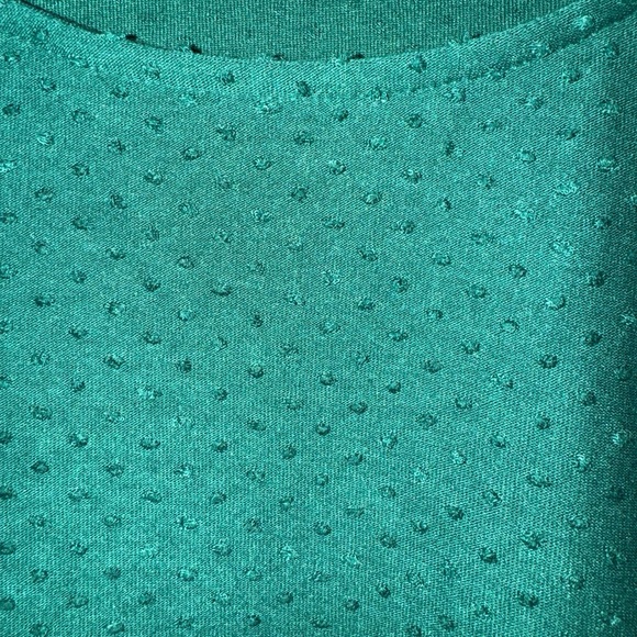 Green Blouse with Dotted Detail - Picture 2 of 3